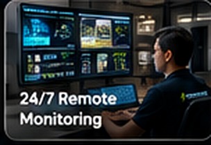 PowerGo station remote monitoring